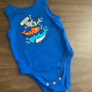-5 for $25-Garanimals Tank top onesie boy 0-3mo